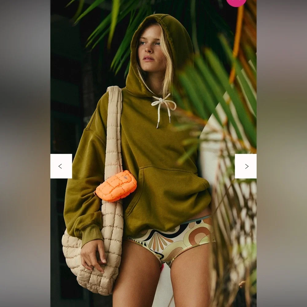 Brand New! Free People Final Call Hoodie Size S Color: Martini - Picture 8 of 8